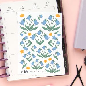 June Flower Sticker Bundle - Design by Willwa