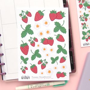 July Flower Sticker Bundle - Design by Willwa