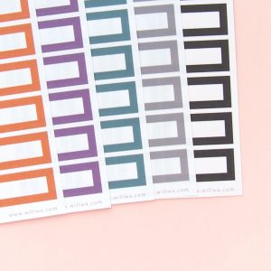 Halloween Boxes Sticker Bundle - Design by Willwa