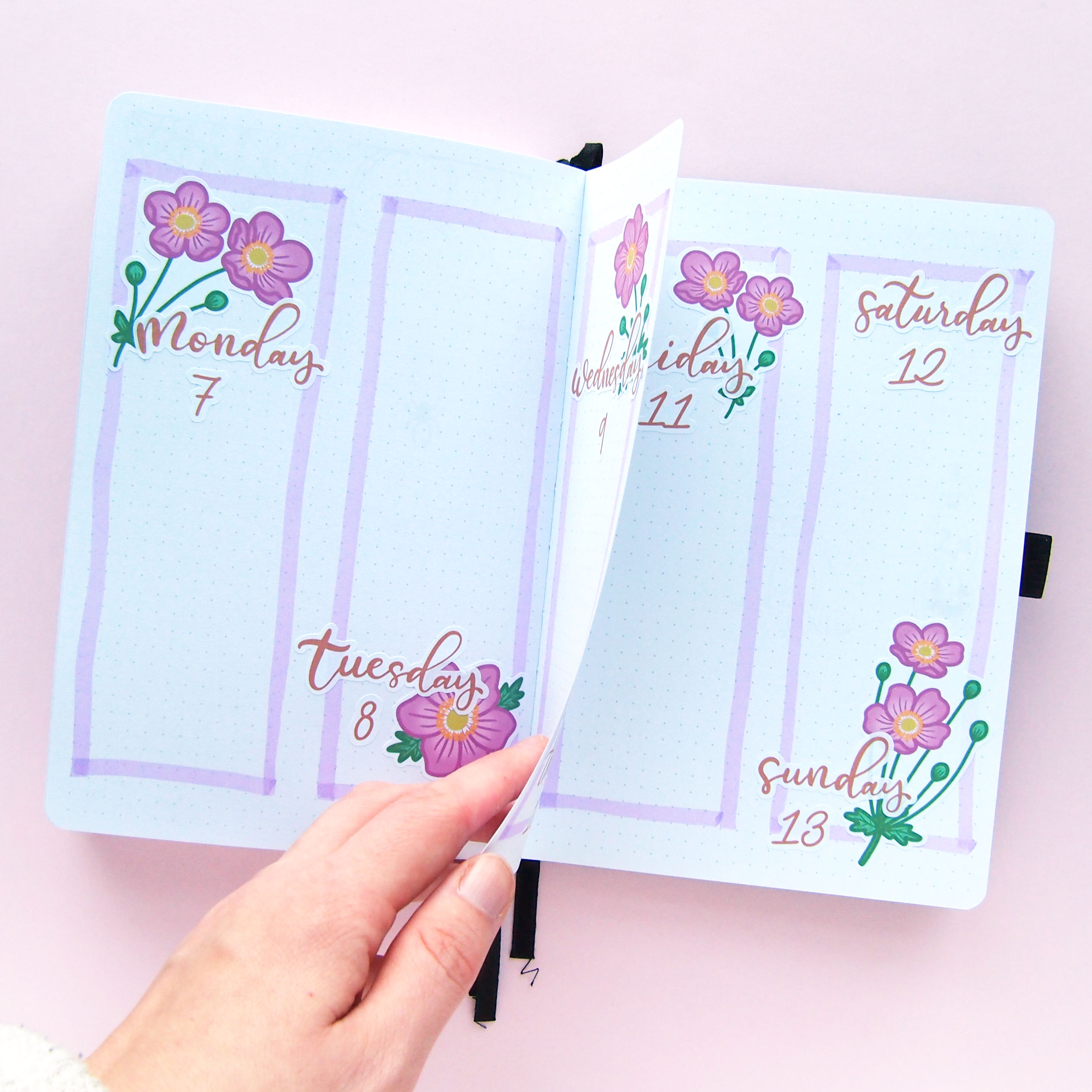 Halloween Large Date Stickers - Design by Willwa