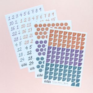 Halloween Dates Stickers - Design by Willwa