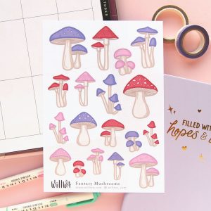 November Flower Sticker Bundle - Design by Willwa