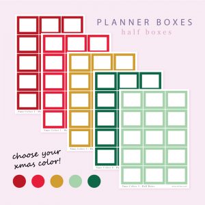 Christmas Boxes Sticker - Design by Willwa