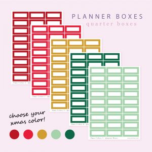 Christmas Boxes Sticker - Design by Willwa