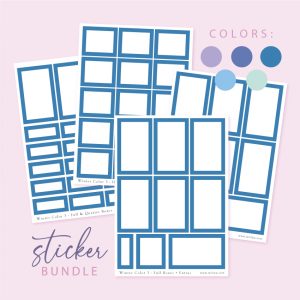 Winter Boxes Sticker Bundle - Design by Willwa
