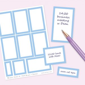 Winter Boxes Sticker Bundle - Design by Willwa