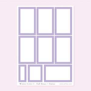 Winter Boxes Sticker Bundle - Design by Willwa