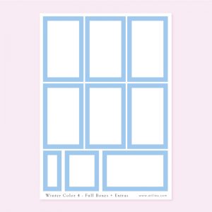 Winter Boxes Sticker Bundle - Design by Willwa