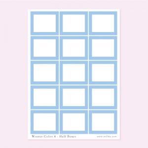 Winter Boxes Sticker Bundle - Design by Willwa