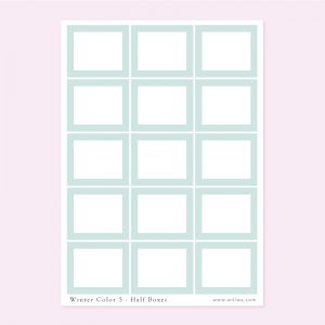 Winter Boxes Sticker Bundle - Design by Willwa