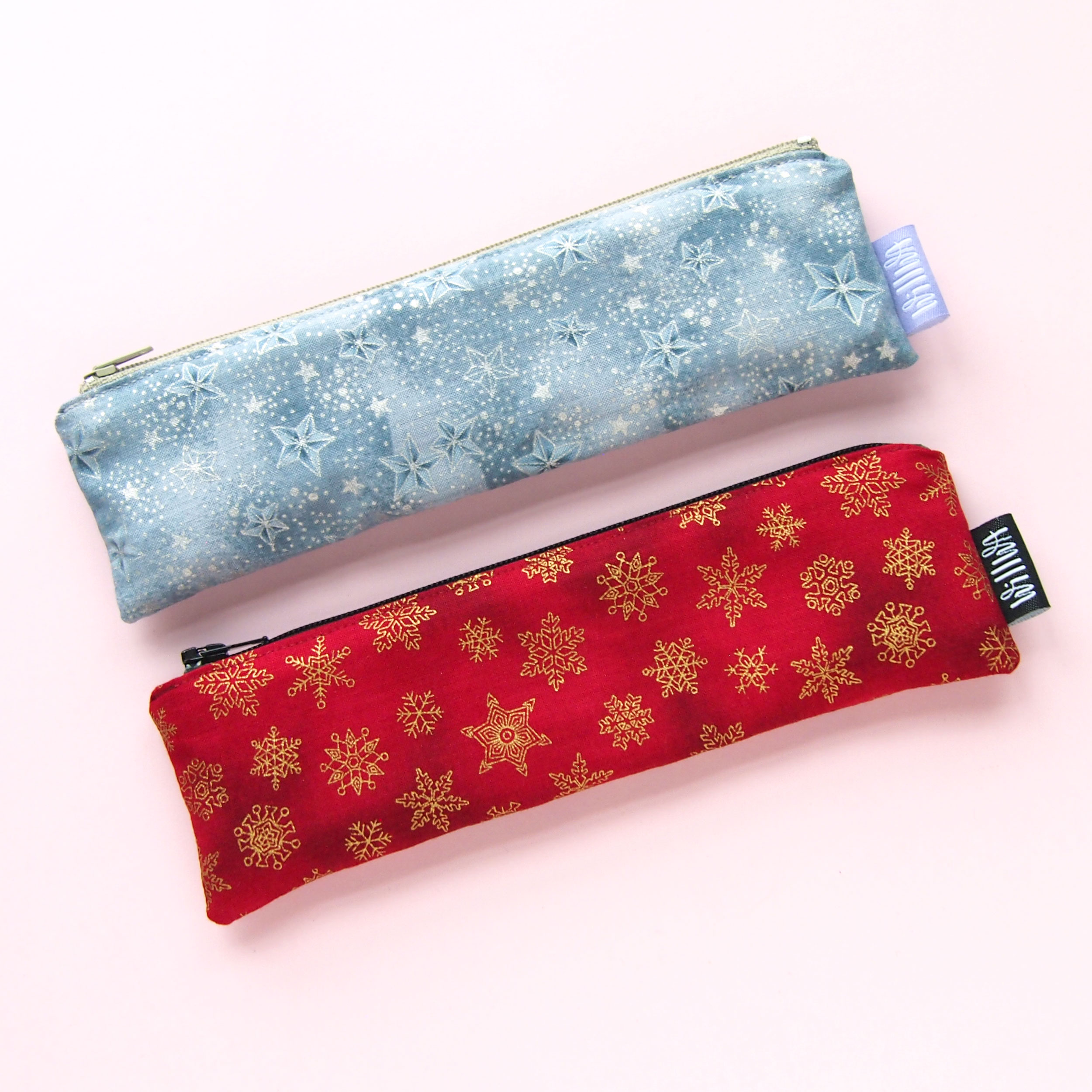 Mini Pencil Cases Winter and Christmas - Design by Willwa