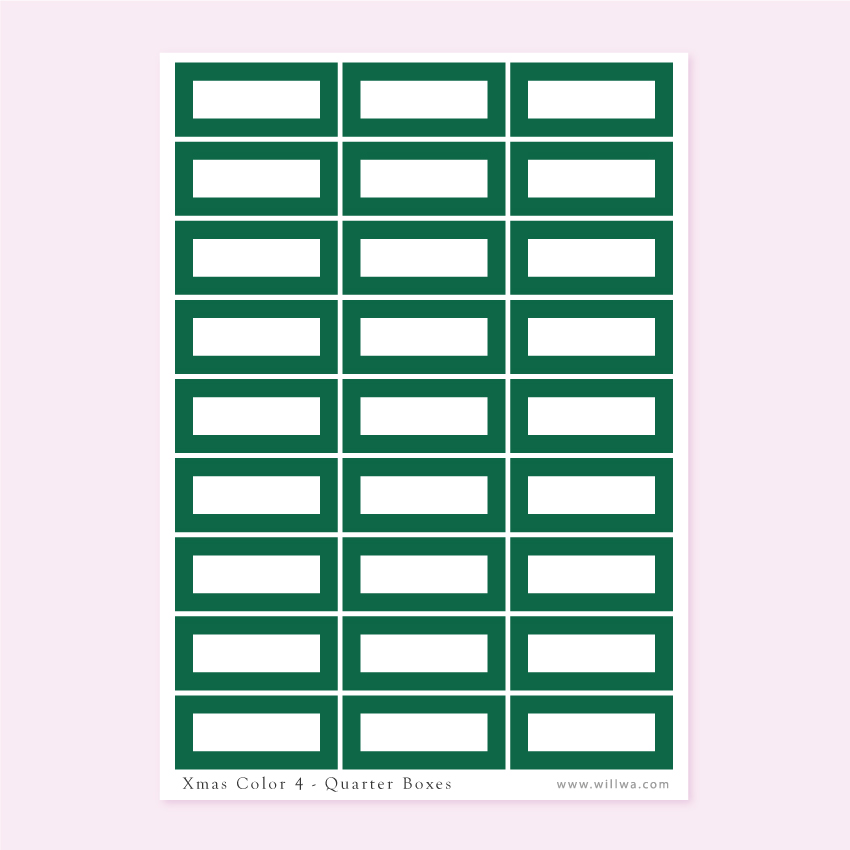 Christmas Boxes Sticker - Design by Willwa