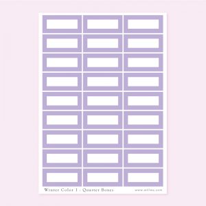 Winter Boxes Sticker Bundle - Design by Willwa