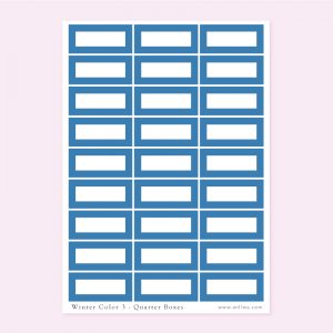 Winter Boxes Sticker Bundle - Design by Willwa