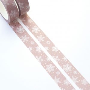 Snowflake Sprinkle Washi Tape - Design by Willwa