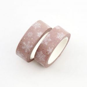 Snowflake Sprinkle Washi Tape - Design by Willwa