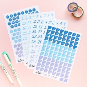 Winter Dates Stickers - Design by Willwa