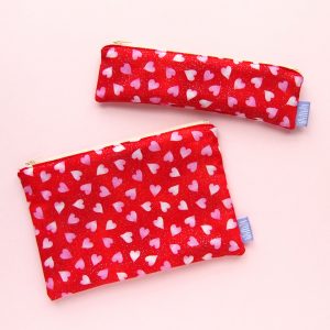 Valentine's Day Pencil Cases - Design by Willwa