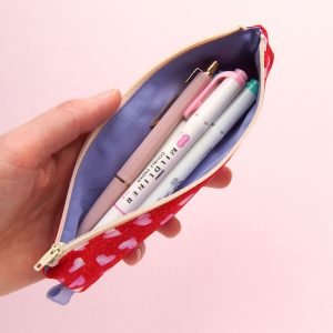Valentine's Day Pencil Cases - Design by Willwa