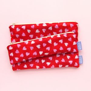 Valentine's Day Pencil Cases - Design by Willwa