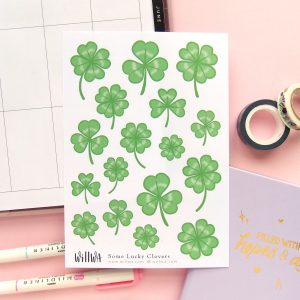 March Flower Sticker Bundle - Design by Willwa