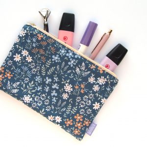Flower Meadows Pencil Case - Design by Willwa