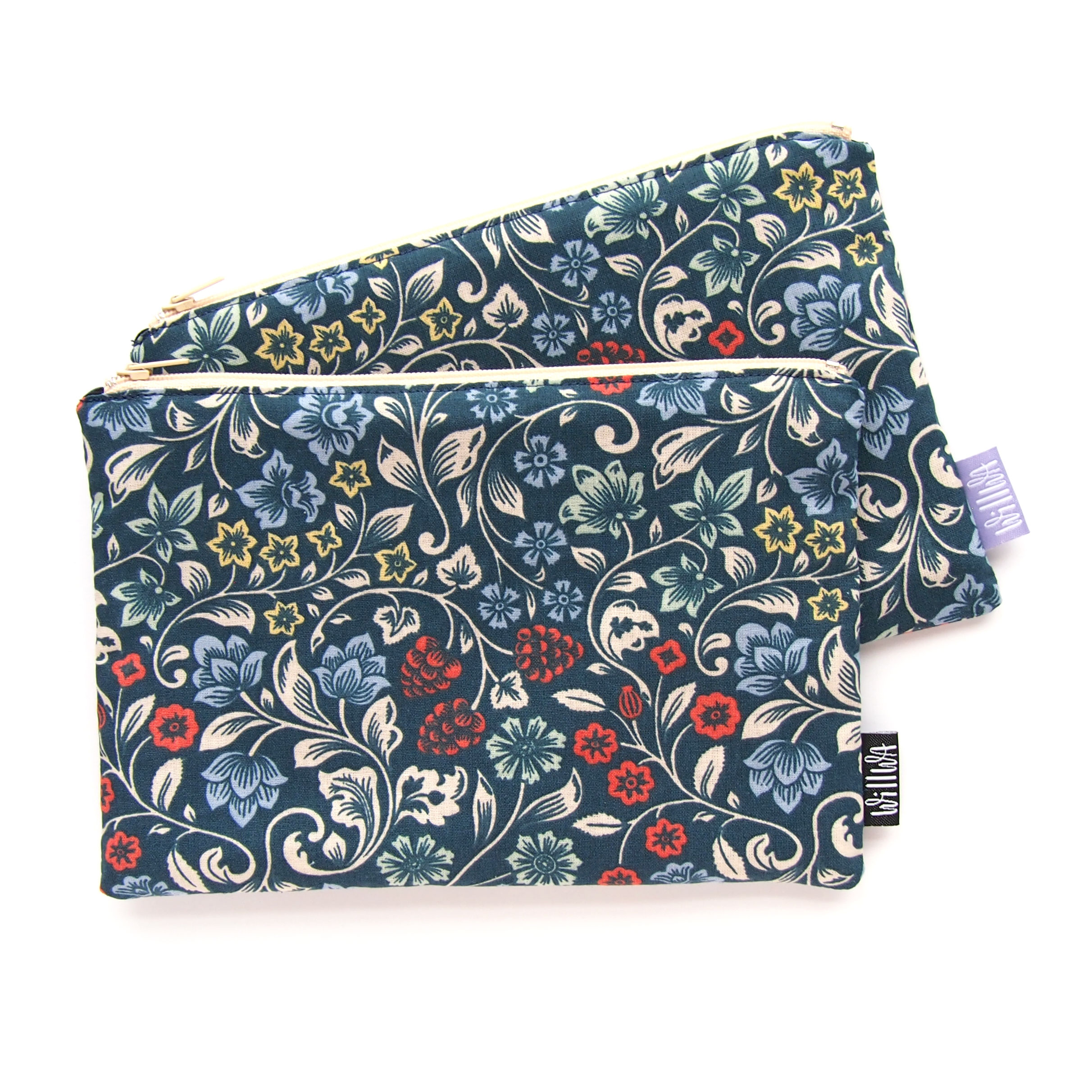 Flower Vines Pencil Case - Design by Willwa