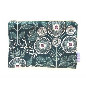 Graphic Flowers Pencil Case - Design by Willwa