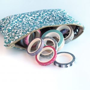 Green Baby Florals Pencil Case - Design by Willwa