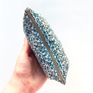 Green Baby Florals Pencil Case - Design by Willwa