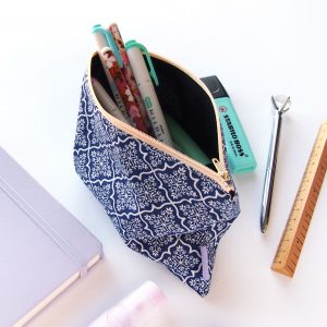 Ice Flowers Pencil Case - Design by Willwa