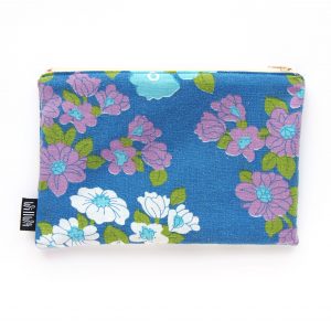 Lilac & White Flowers Pencil Case - Design by Willwa