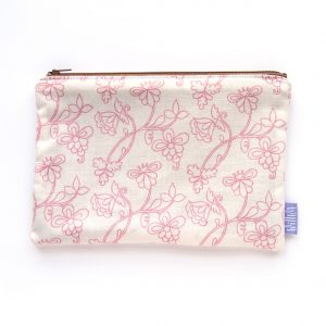 Lined Florals Pencil Case - Design by Willwa
