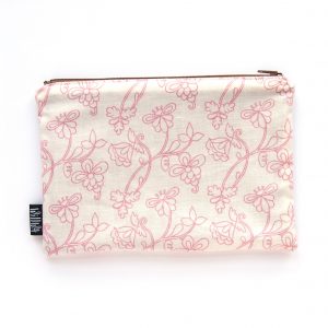Lined Florals Pencil Case - Design by Willwa