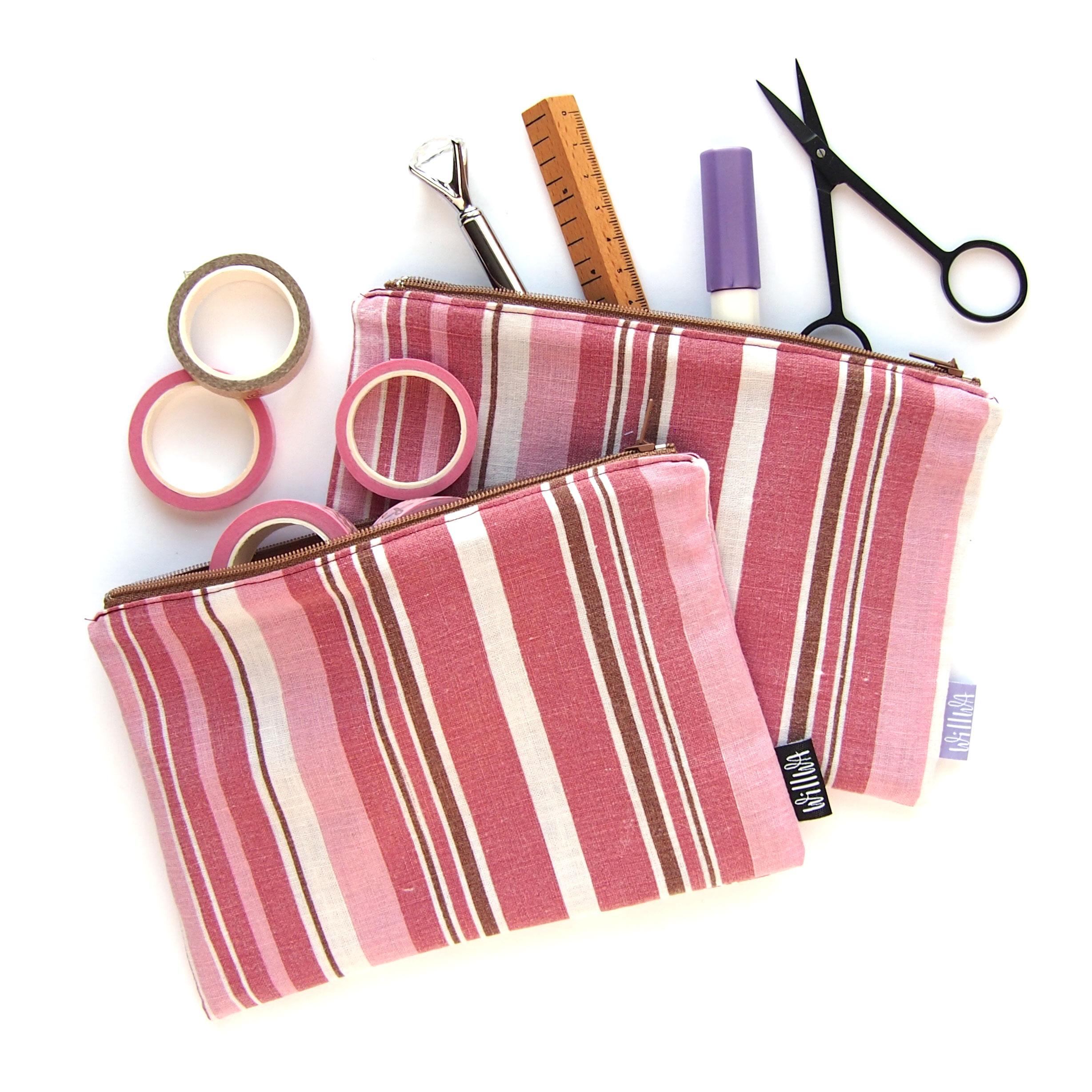 Striped Pencil Case - Design by Willwa