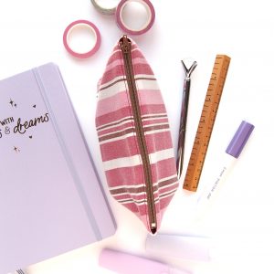 Striped Pencil Case - Design by Willwa