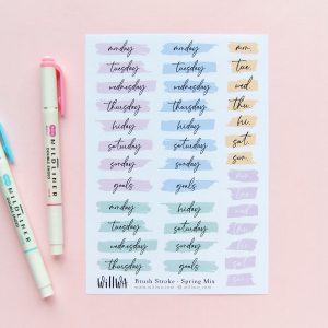 Spring Days Stickers - Design by Willwa