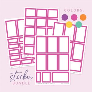 Summer Boxes Sticker Bundle - Design by Willwa