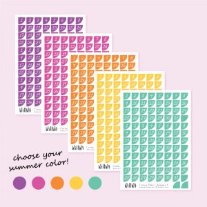 Summer Date Stickers - Design by Willwa