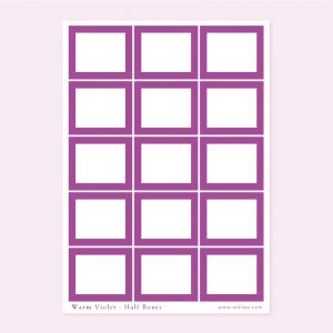 Summer Half Boxes Sticker - Design by Willwa