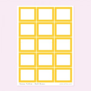 Summer Half Boxes Sticker - Design by Willwa