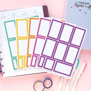 Summer Boxes Sticker Bundle - Design by Willwa