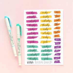Summer Days Stickers - Design by Willwa