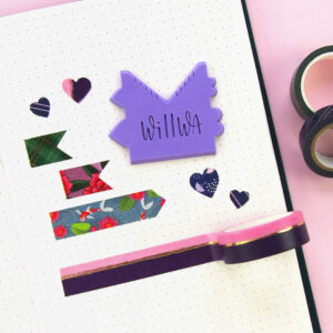 Washi Cutter Flags & Hearts - Design by Willwa