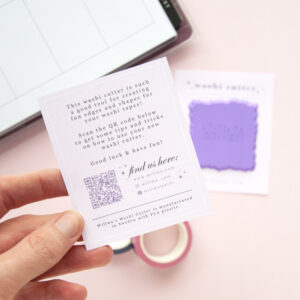 Washi Cutter Ripped - Design by Willwa