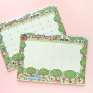 Apple Orchard Notepad - Design by Willwa