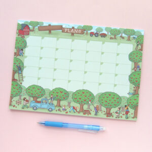 Apple Orchard Notepad - Design by Willwa