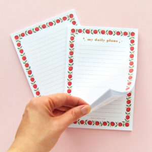 Apple Vine Notepad - Design by Willwa