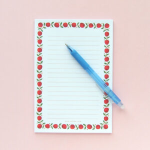 Apple Vine Notepad - Design by Willwa