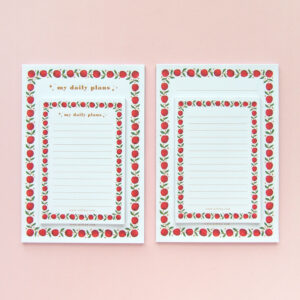Apple Vine Notepad - Design by Willwa